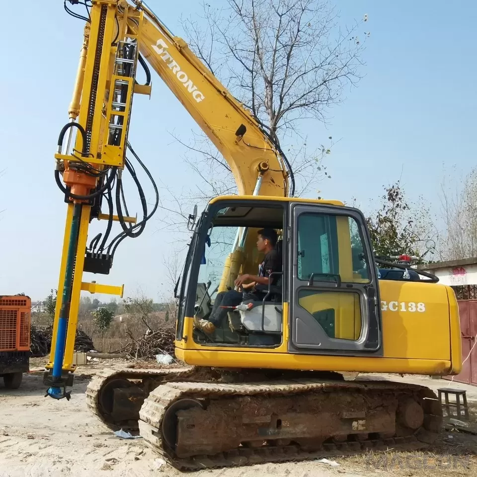 Can MAGEON Excavator Conversion Undercarriage Support Drilling & Piling?
