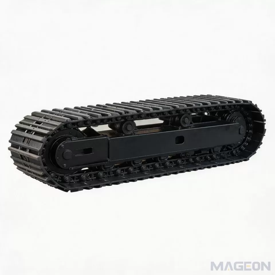Custom Steel Track Undercarriage: Slewing Bearing & Doze