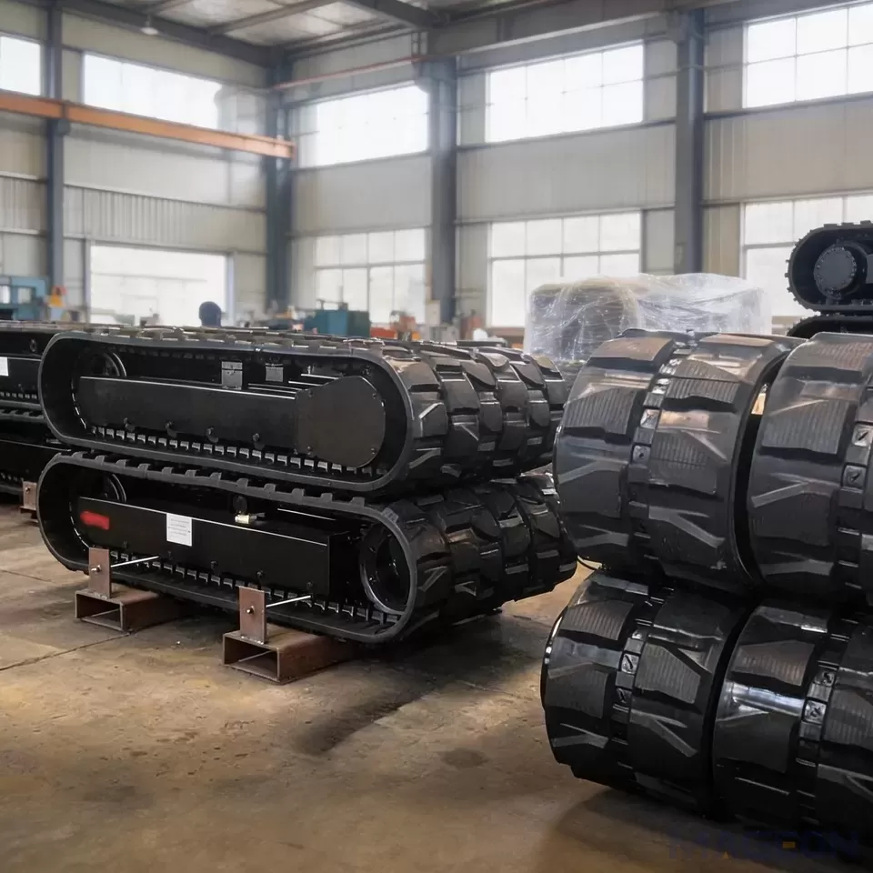 Custom Crawler Undercarriage 1-120 Ton | Rubber & Steel